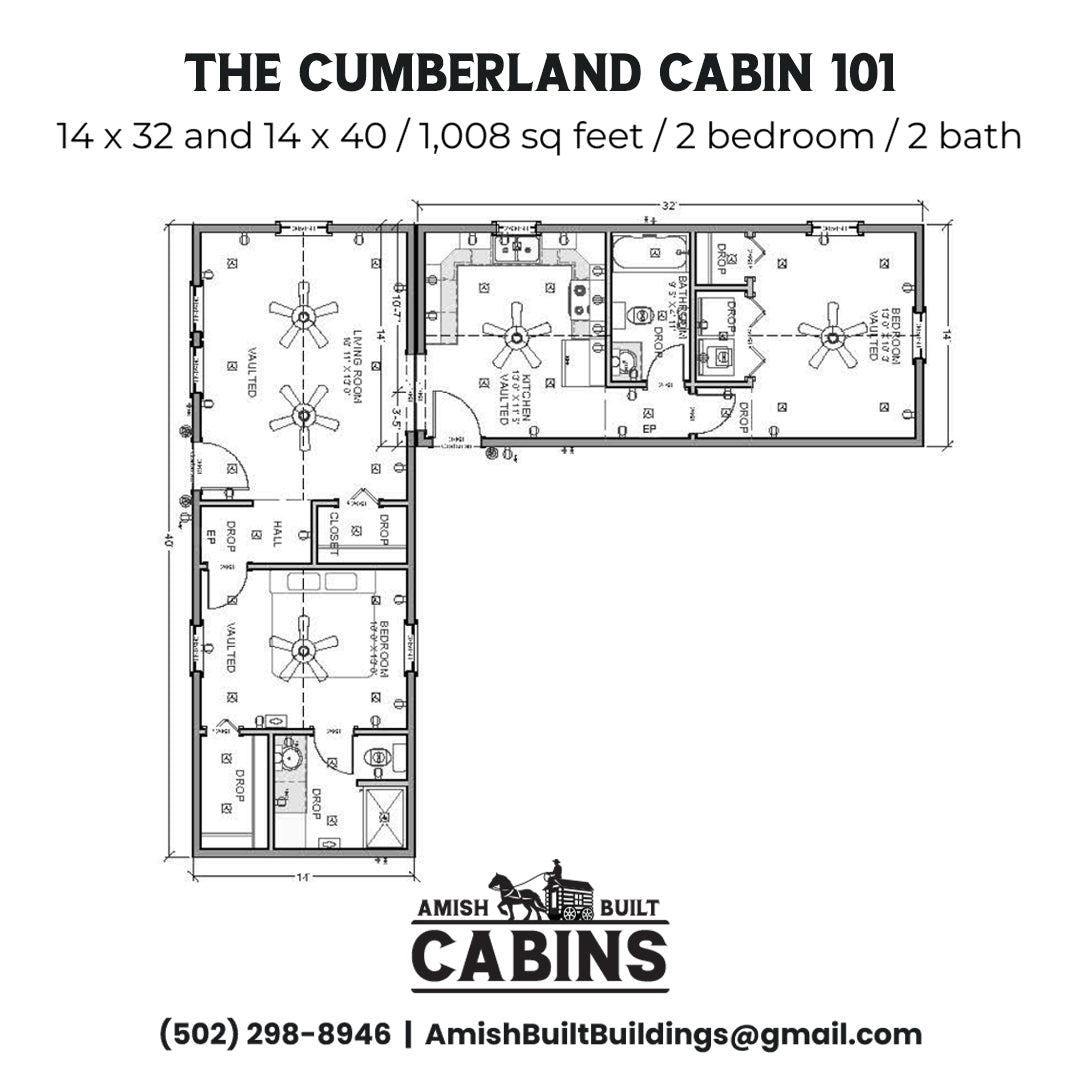 The Cumberland Crossing Cabin - ( ARIZONA PRICING )