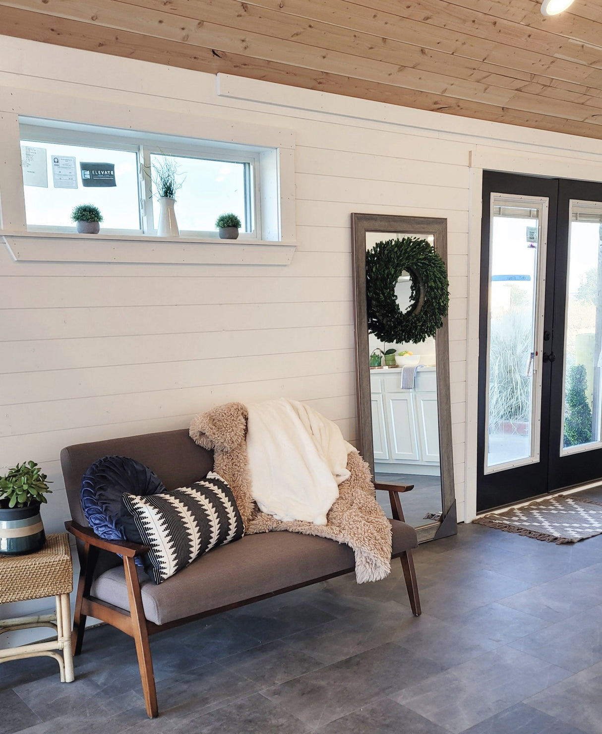 The Stallion Modern Amish Built Cabin