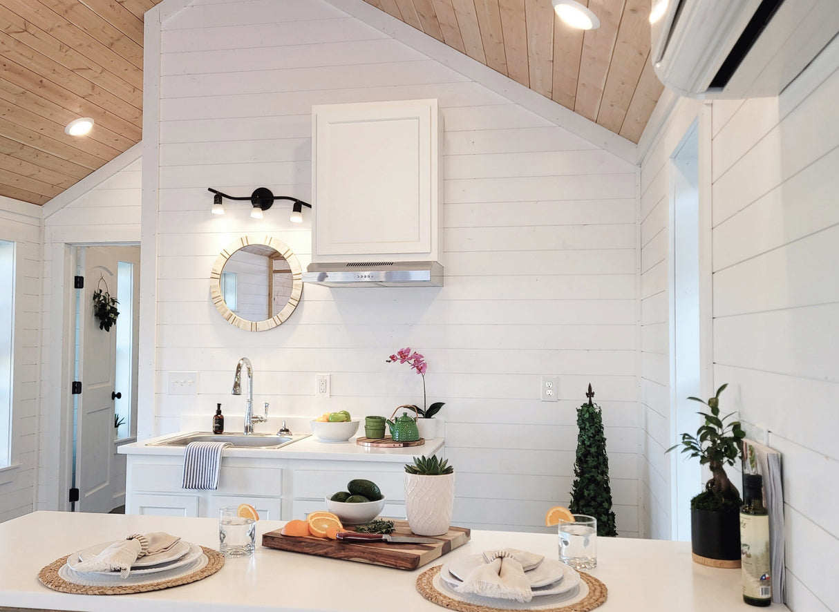 The Stallion Modern Amish Built Cabin