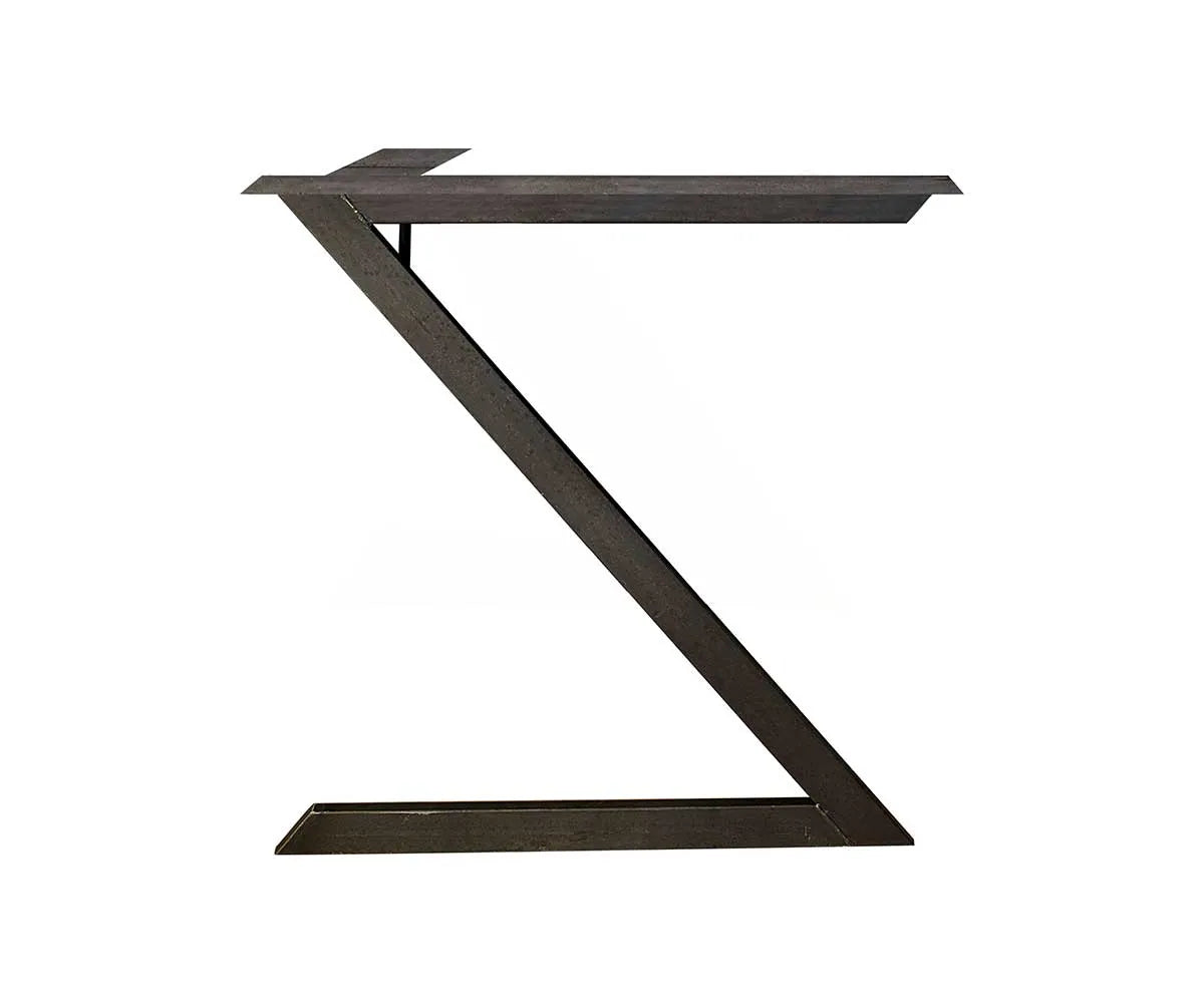 Live Edge Dining Table with Z Base