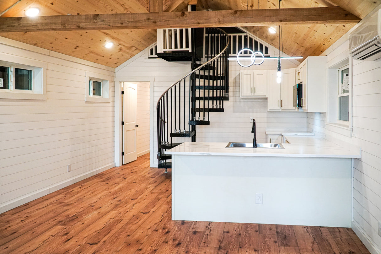 The Stallion Modern Amish Built Cabin