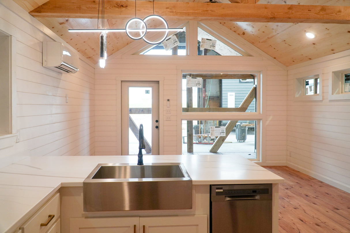 The Stallion Modern Amish Built Cabin