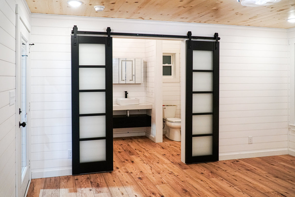 The Stallion Modern Amish Built Cabin