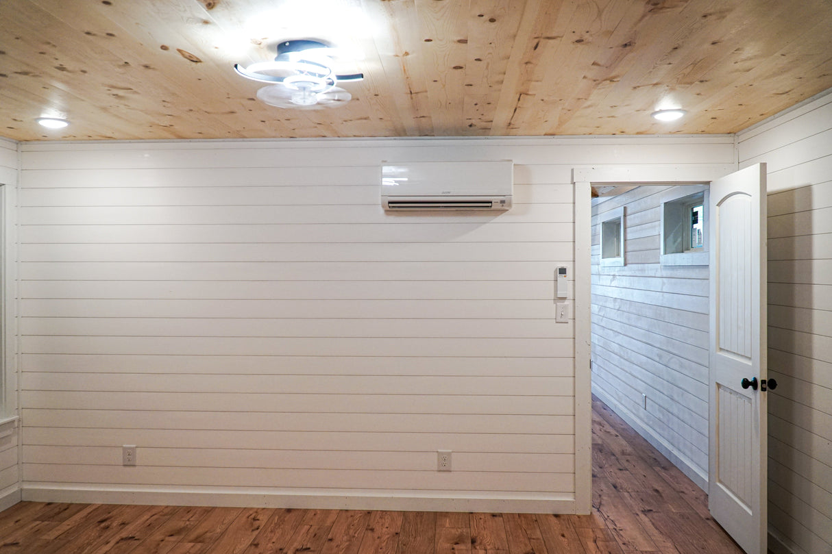 The Stallion Modern Amish Built Cabin