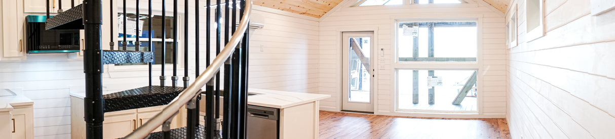 The Stallion Modern Amish Built Cabin