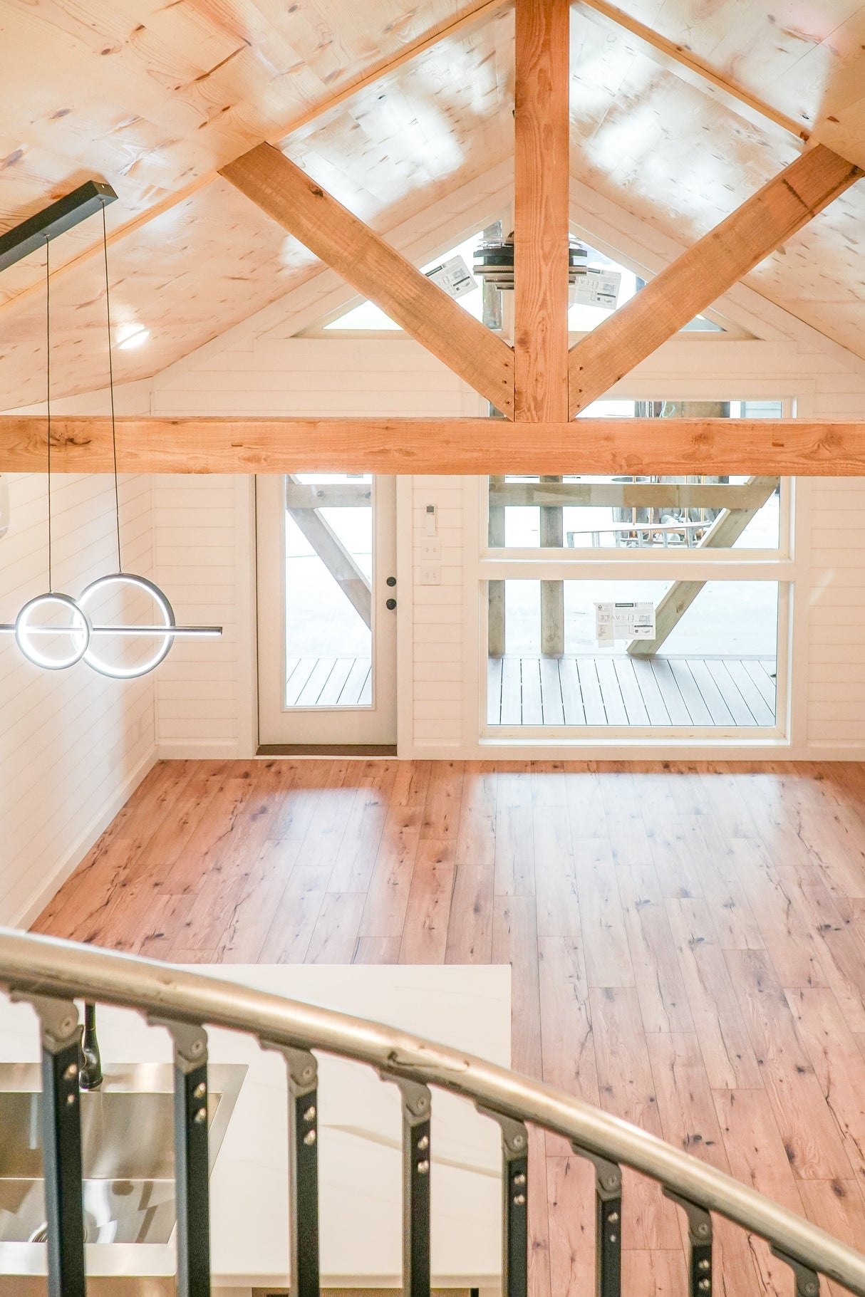 The Stallion Modern Amish Built Cabin