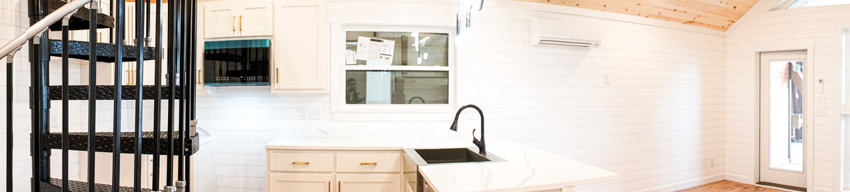 The Stallion Modern Amish Built Cabin