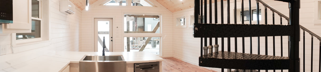 The Stallion Modern Amish Built Cabin