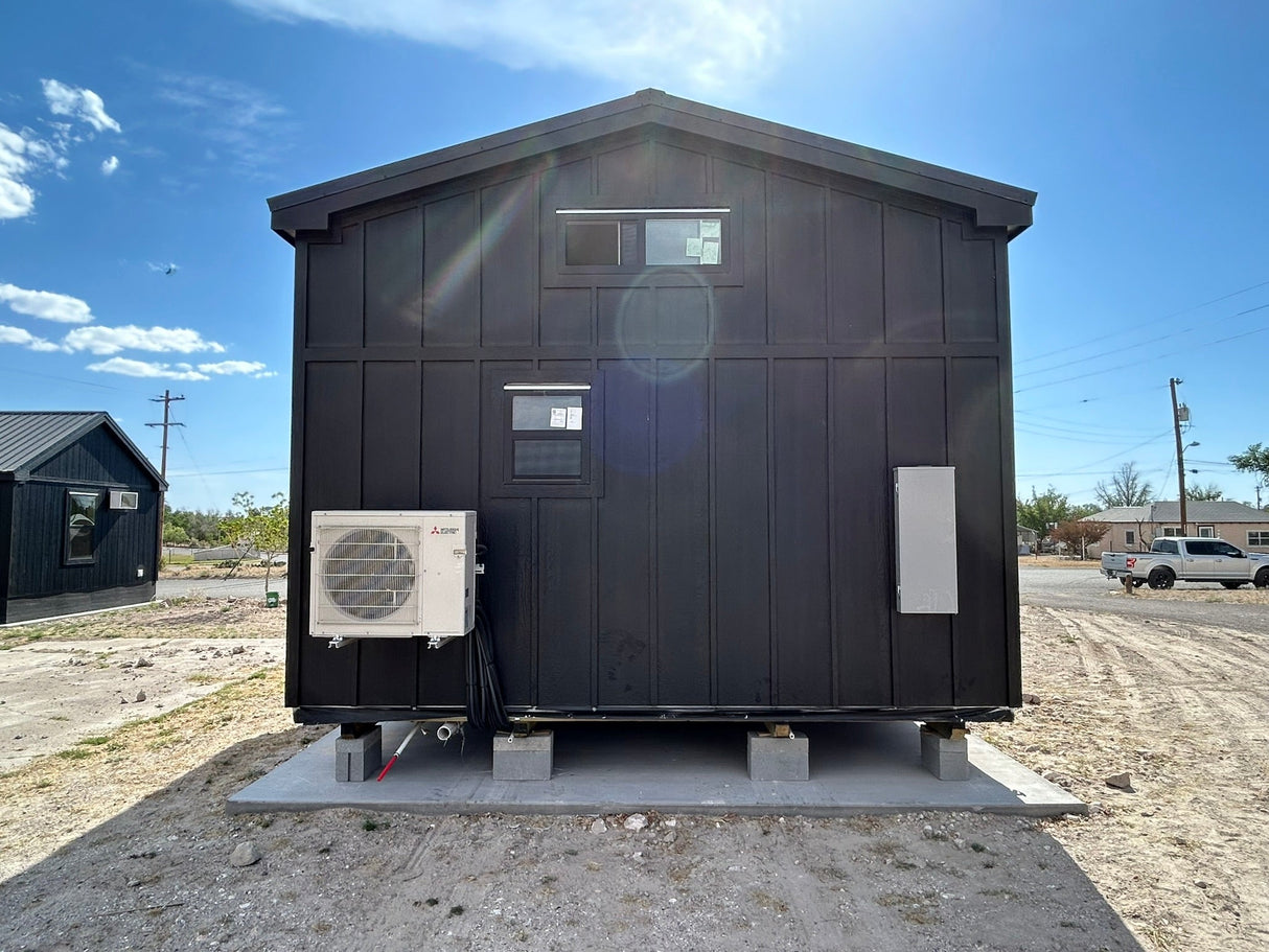 The Stallion Modern Amish Built Cabin