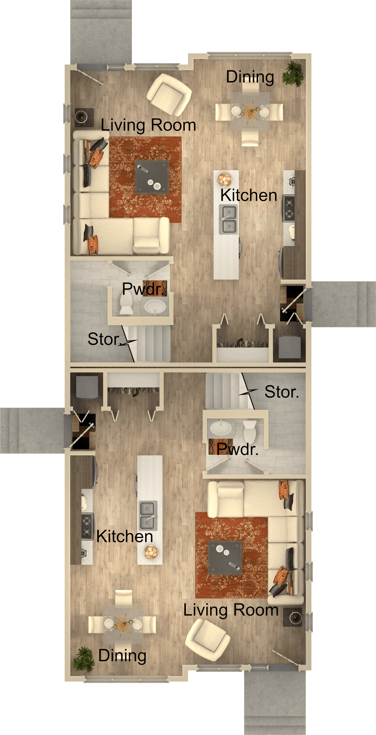 Duo Nest Duplex House Kit - Duplex Home Kit