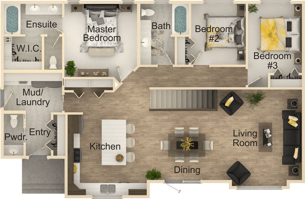 Rosebud Retreat House Kit - Home Kit