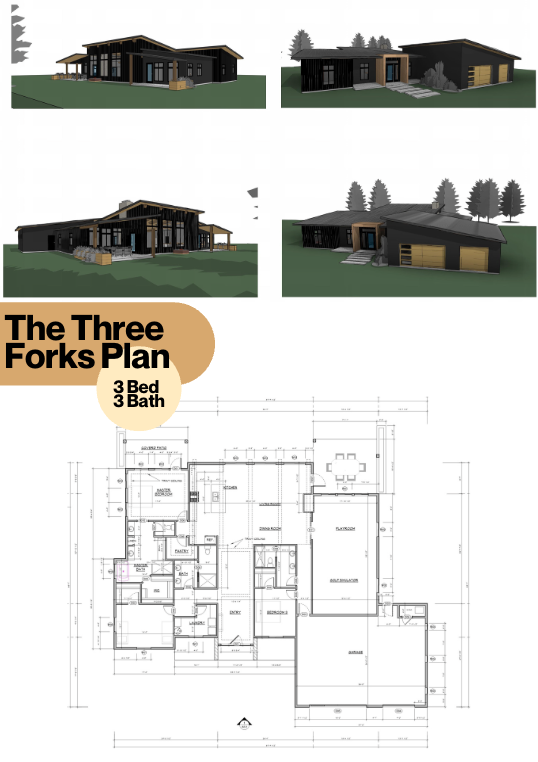 Three Forks Barndominium House Kit