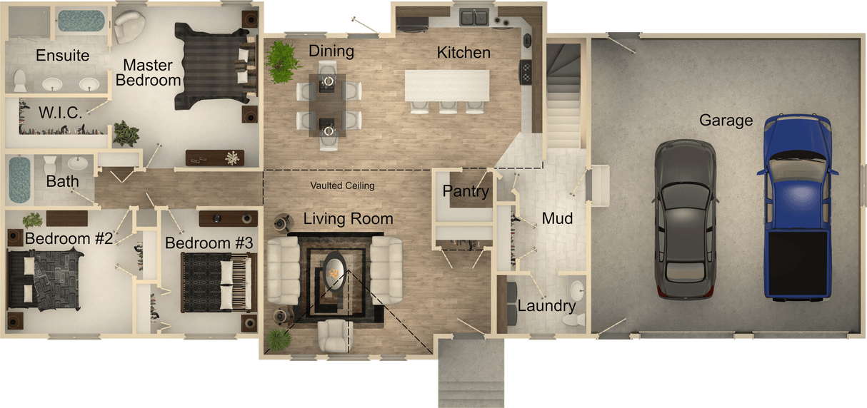 Timber Ridge Retreat House Kit - Home Kit