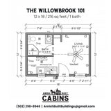 The Willow Brook Cabin ( DELAWARE PRICING )