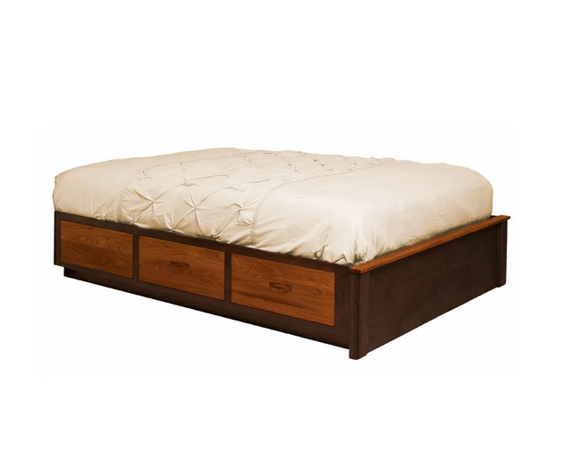 Side Rails For Storage Chesapeaka Side Rail Storage Unit – Amish Made Furniture