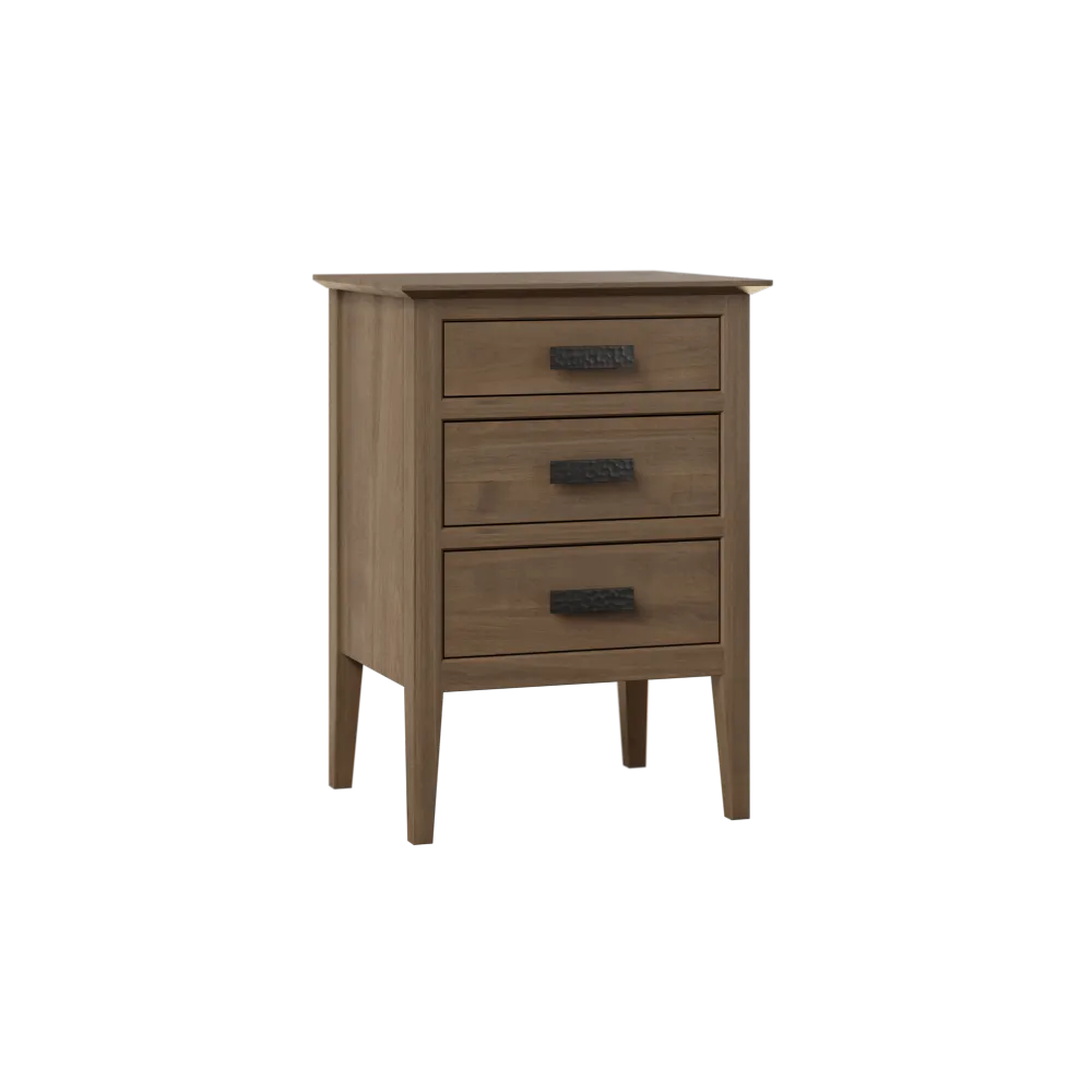 Waterford 3-Drawer Nightstand