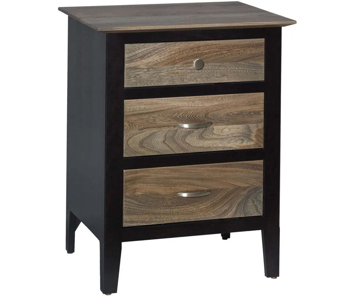 Berkeley 3-Drawer Nightstand