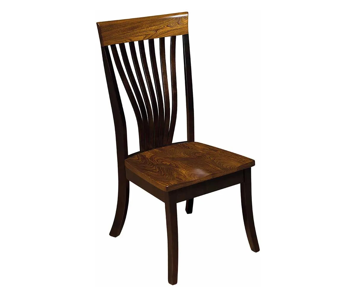 Amish Handmade Christy Fanback Chair - Thumbnail 2