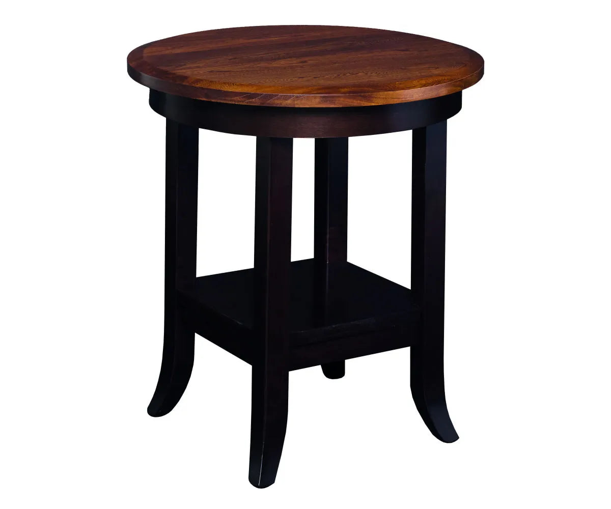 Christy Round End Table