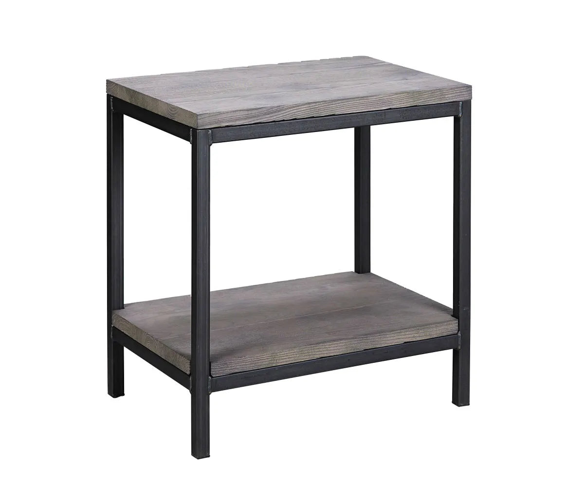 Omni End Table with Shelf