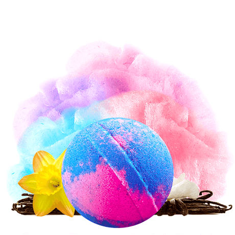 Cotton Candy | Single Bath Bomb®-Single Bath Bomb-The Official Website of Jewelry Candles - Find Jewelry In Candles!