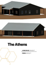 The Athens Barndominium House Kit