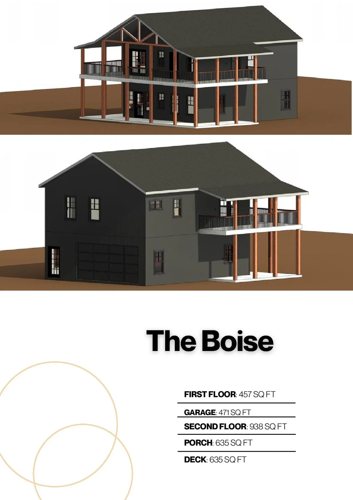 The Boise Barndominium House Kit