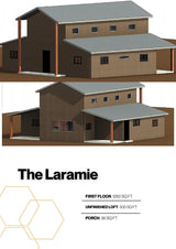 The Laramie Barndominium House Kit