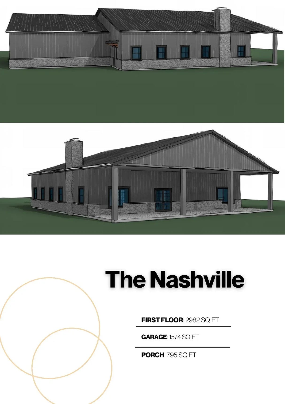 The Nashville Barndominium House Kit