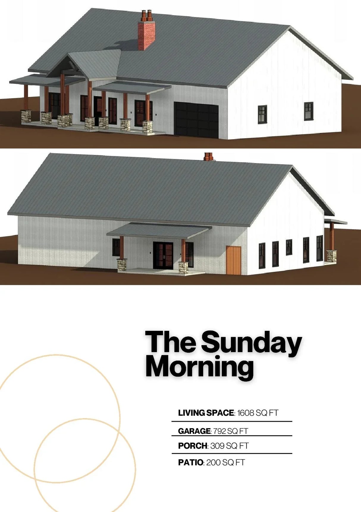 The Sunday Morning Barndominium House Kit