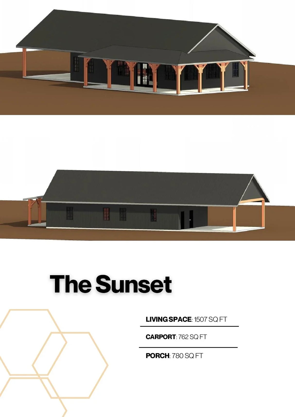 The Sunset Barndominium House Kit