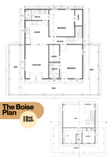 The Boise Barndominium House Kit