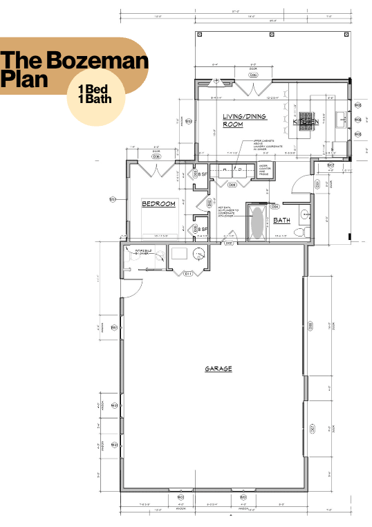 The Bozeman Barndominium House Kit