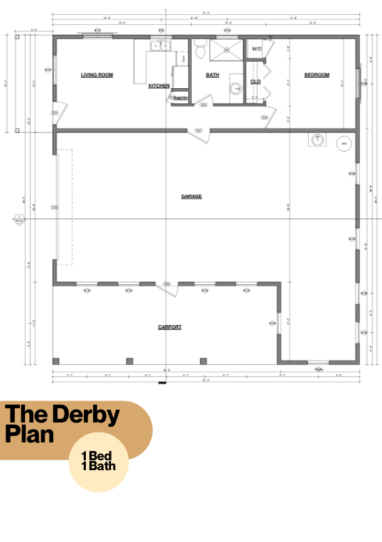 The Derby Barndominium House Kit