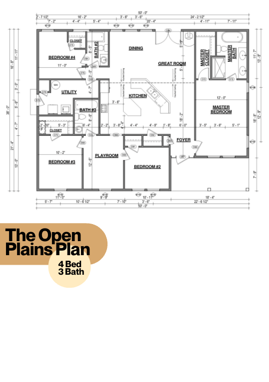 The Open Plain Barndominium House Kit