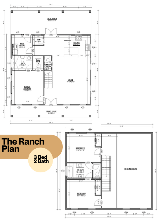 The Ranch Barndominium House Kit