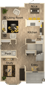 Sunset Ridge Retreat House Kit - Home Kit