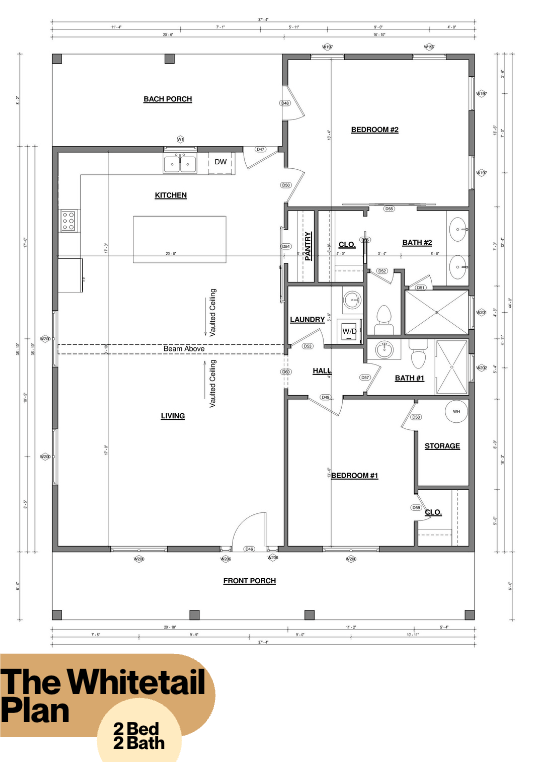 The Whitetail Barndominium House Kit