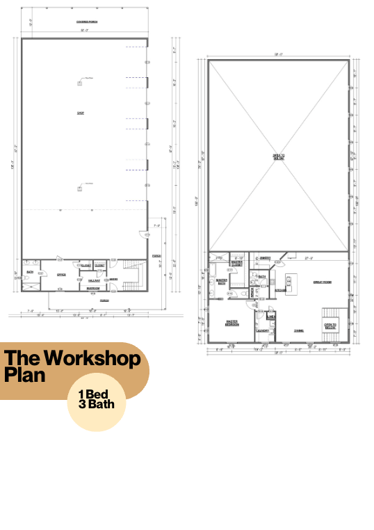 The Workshop Barndominium House Kit